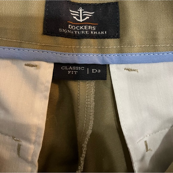 Mens Dockers D3 34x30 khaki pants - Picture 4 of 4